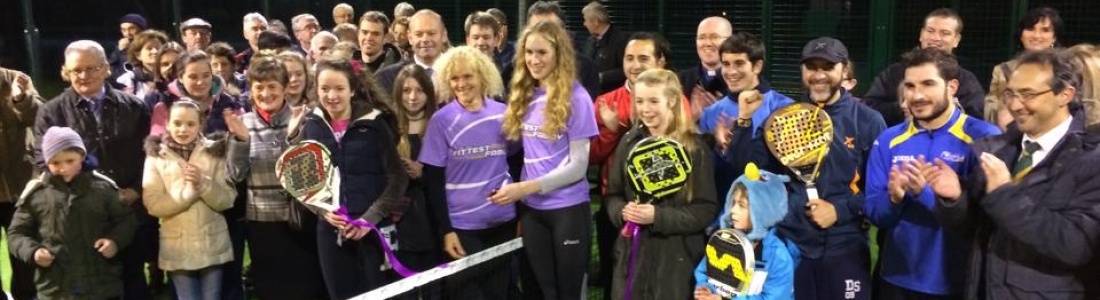 Official Opening of new padel courts in Cavan Lawn Tennis Club